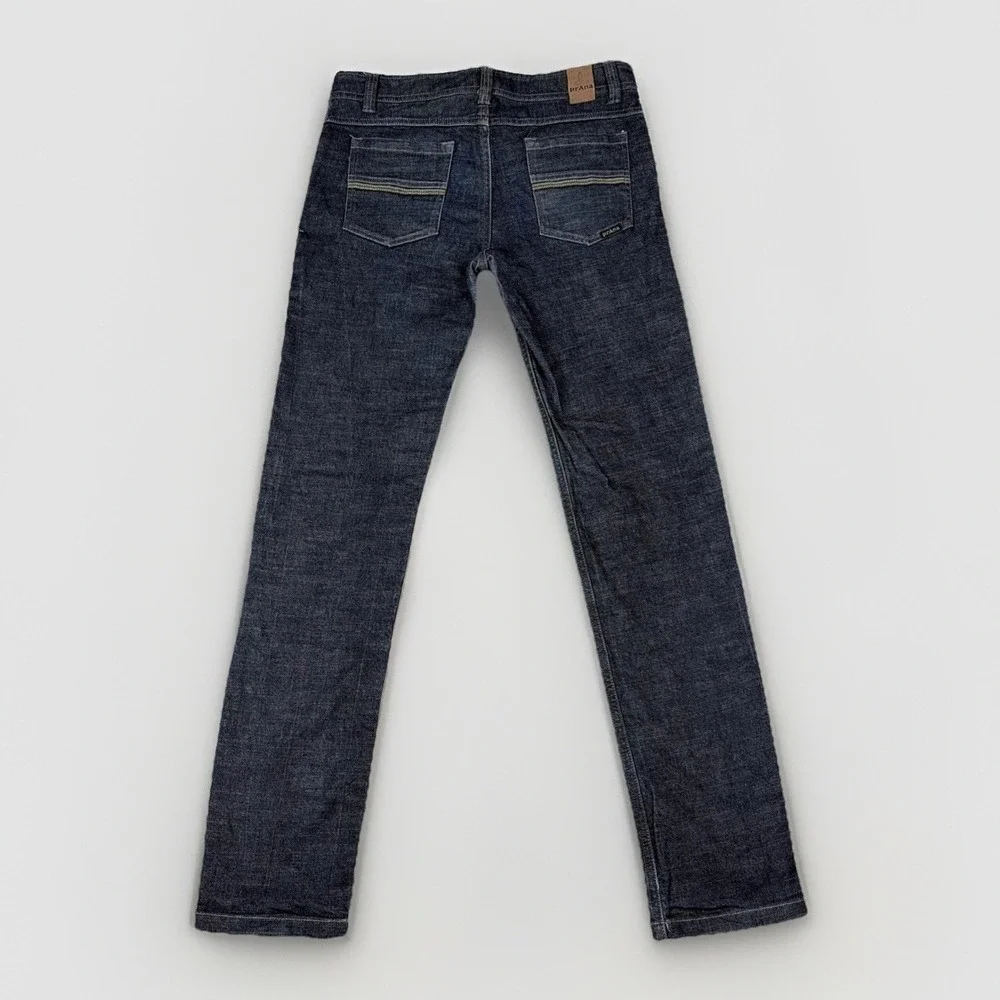 Prana Jeans Mens 31x34 Dark Blue Slim Fit Stretch Denim‎ Pants